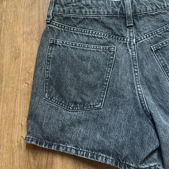 GAP Faded Black 100% Cotton Denim Skort - Picture 6 of 7